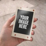 Mini Vintage Star Paper Polaroids