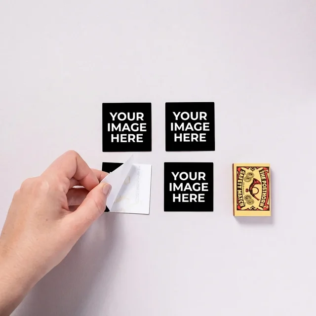 Square Photo Stickers 2 inch