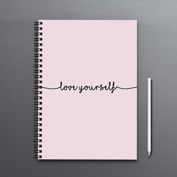 Love Yourself Korean Notebook