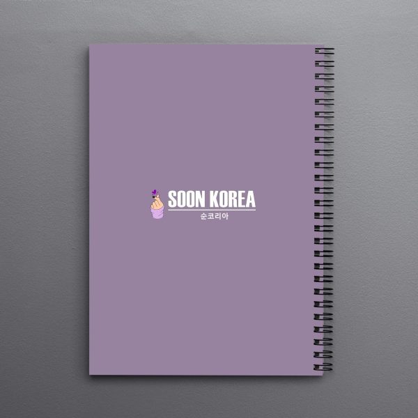 BTS Army Aesthetic Korean Notebook