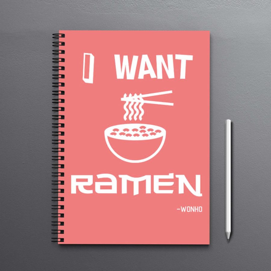 I want Ramen Korean Notebook