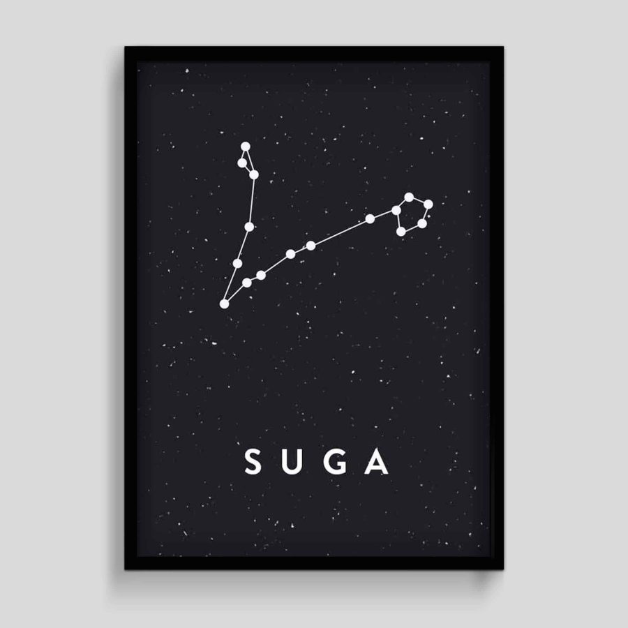 Suga Constellation Poster