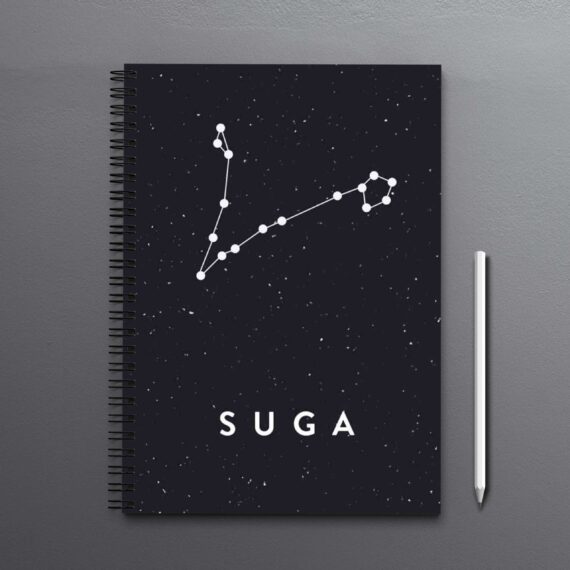 Suga Constellation Notebook