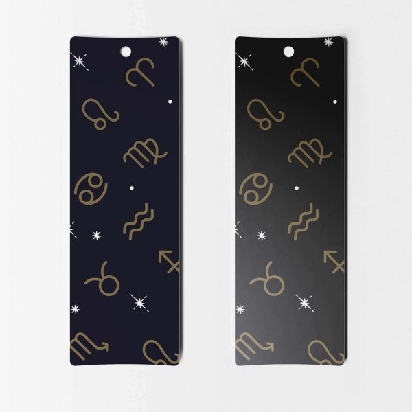 Zodiac Signs Bookmark - Set of 8