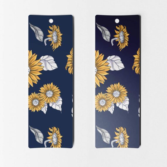Sunflowers Pattern Bookmark - Set of 8