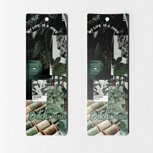 Green Aesthetics Bookmark - Set of 8