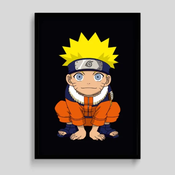 Chibi Naruto Culture Poster