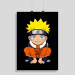 Chibi Naruto Culture Poster