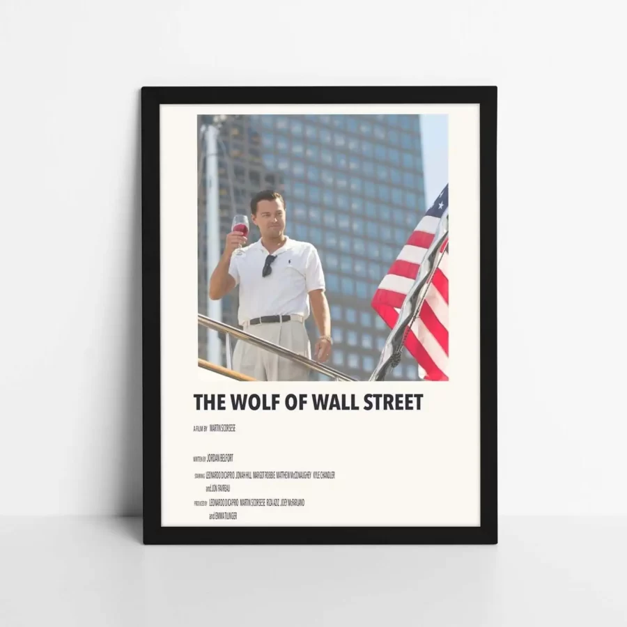 The Wolf of the Wall Street Poster