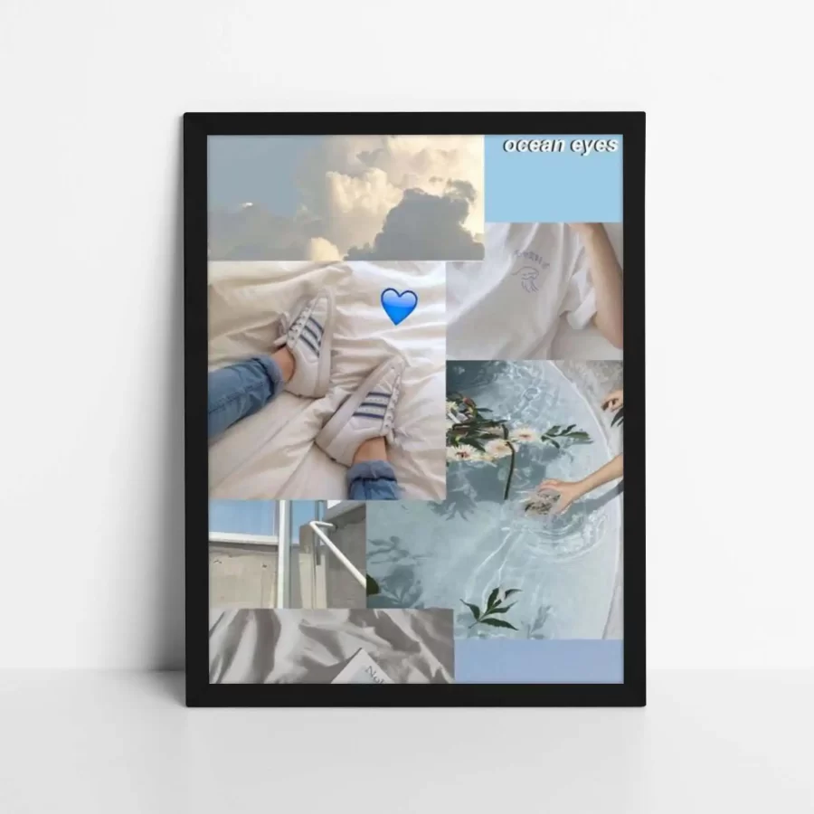 Blue Aesthetic Poster