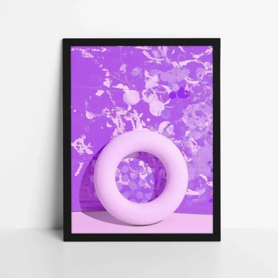 Purple Aesthetic Poster