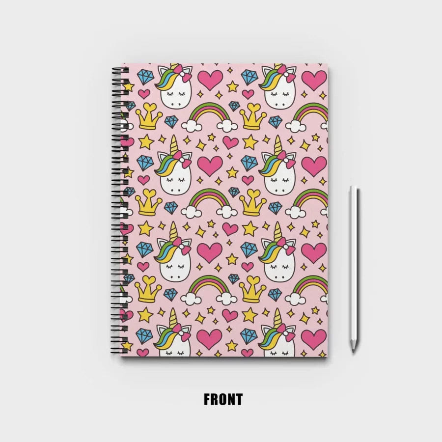 Cute unicorn Notebook