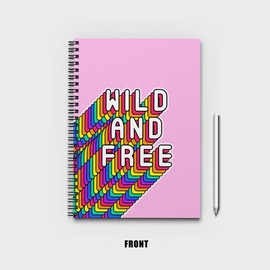 Wild and free Notebook