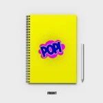 Pop Art comic bang Notebook