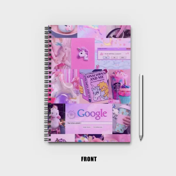 How to be a unicorn aesthetic Notebook