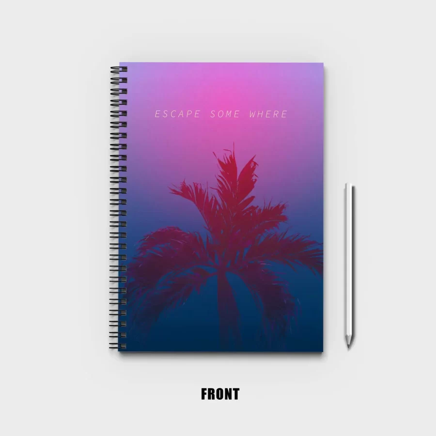 Exotic Palm Tree Notebook