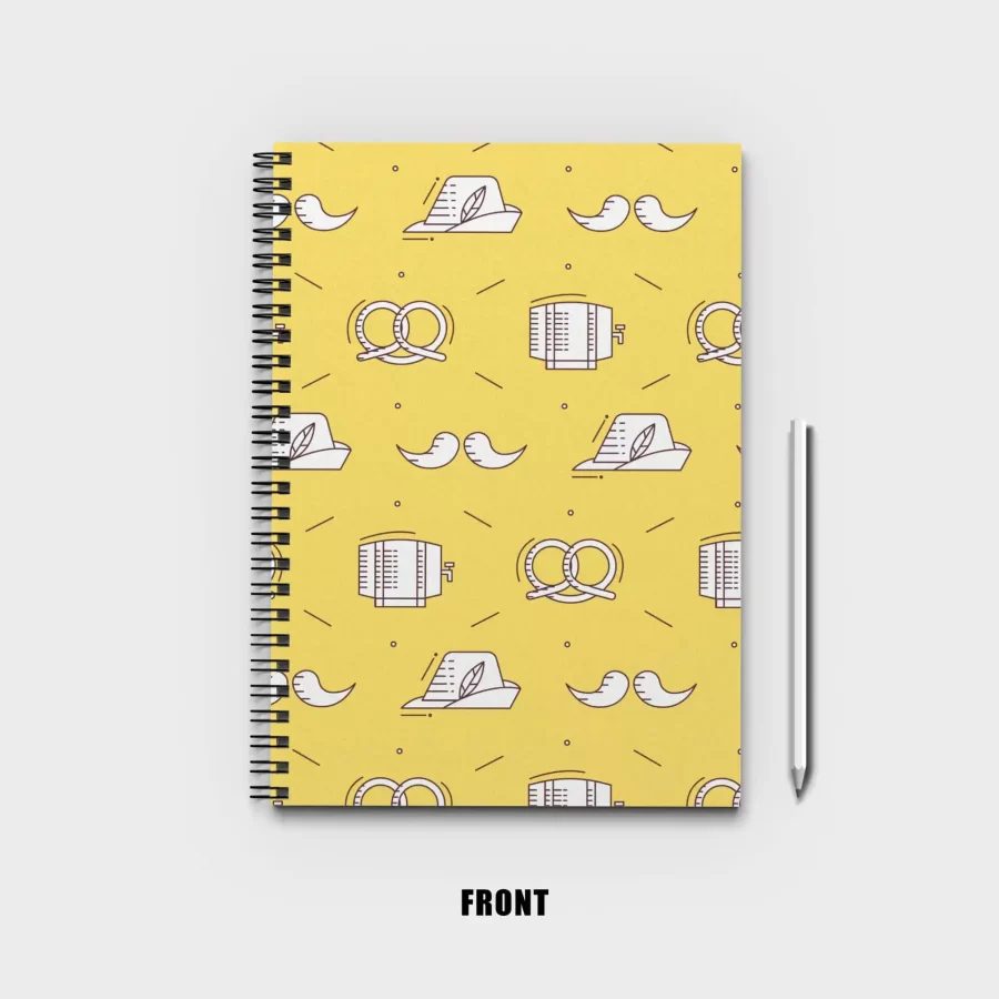 Oktoberfest Pattern Notebook