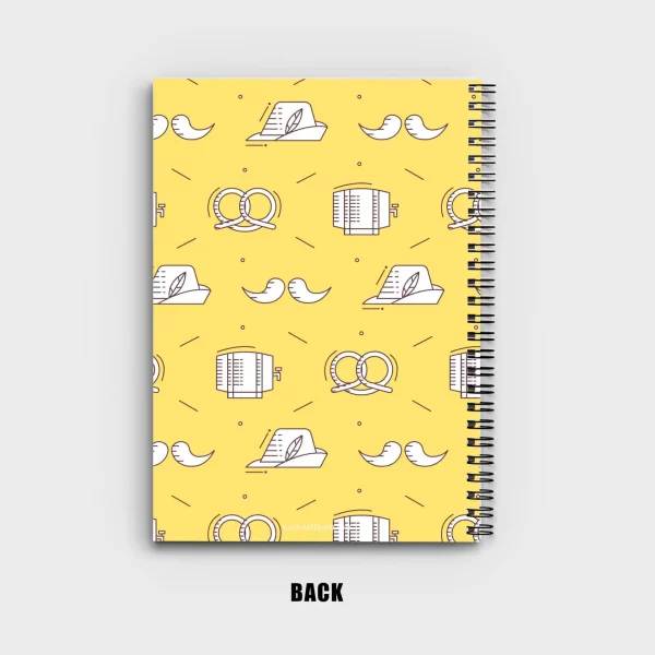 Oktoberfest Pattern Notebook