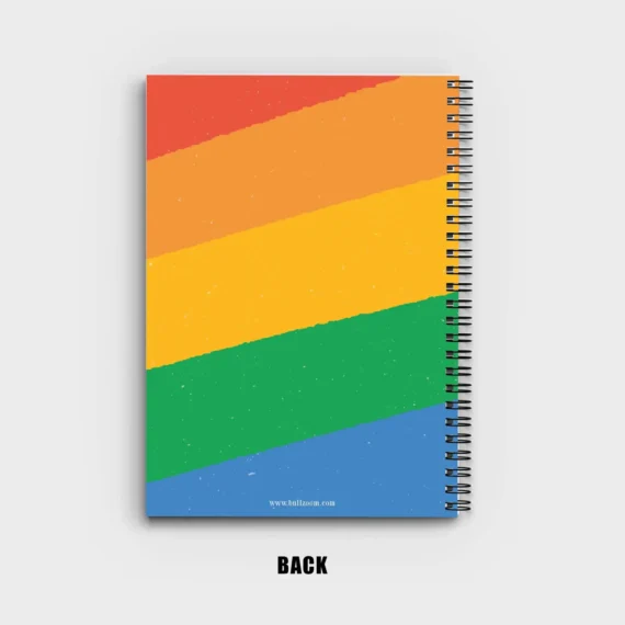 Rainbow Design Diary Notebook