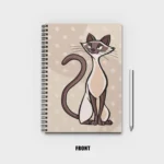 Siamese Cat Notebook