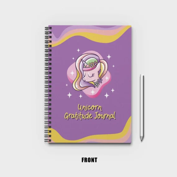 Unicorn Gratitude Notebook