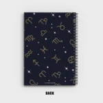 Zodiac Signs Pattern Notebook