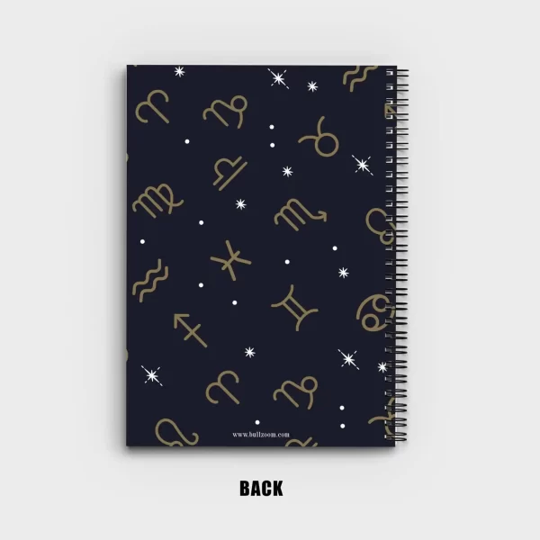 Zodiac Signs Pattern Notebook