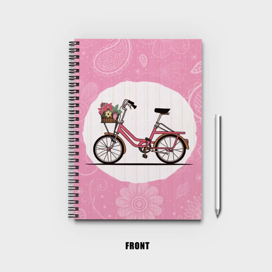 Cute Bicycle Notebook