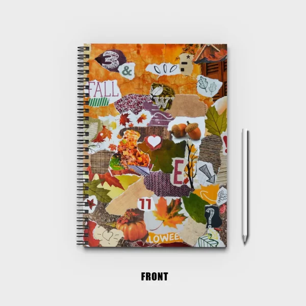 Autumn Mood board Notebook