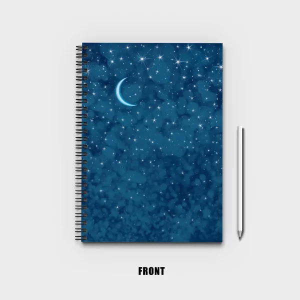 Starry night sky Notebook