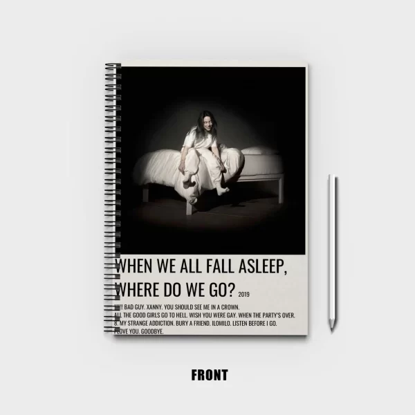 Billie Eilish Notebook