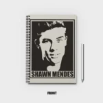 Shawn Mendes silhouette Notebook