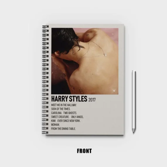 Harry Styles Album Poster Notebook