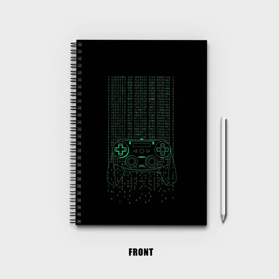 Gamepad illustration Notebook