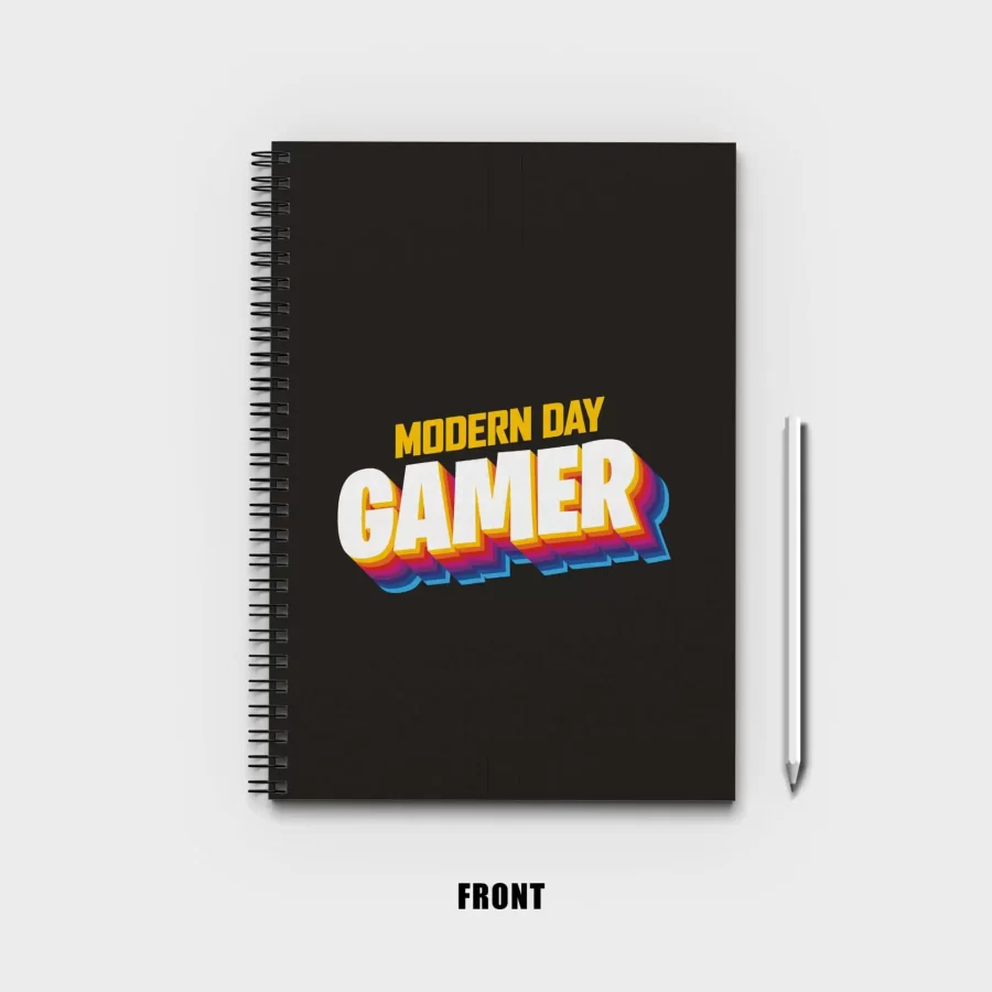 Modern Day Gamer Retro Notebook