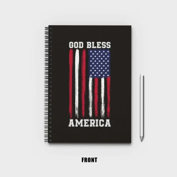 God Bless America Notebook