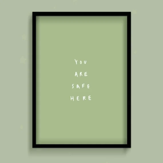 Green Aesthetic Wall Poster