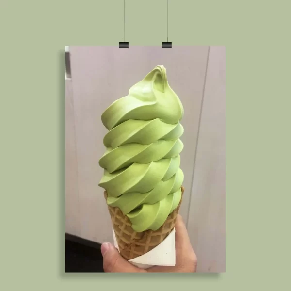 Green Aesthetic Wall Poster