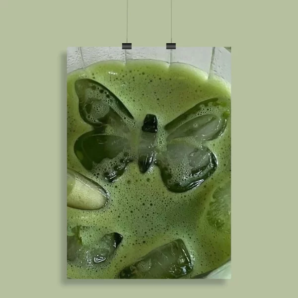 Green Aesthetic Wall Poster