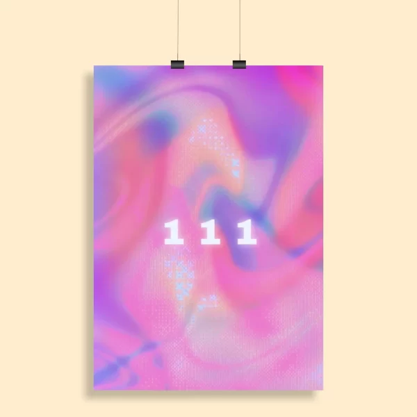 Psychedelic Trippy Aesthetic Wall Poster