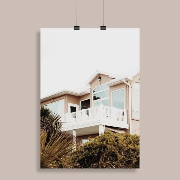 Beige Aesthetic Wall Poster