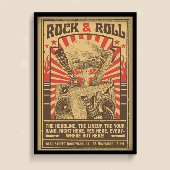 Vintage Wall Poster