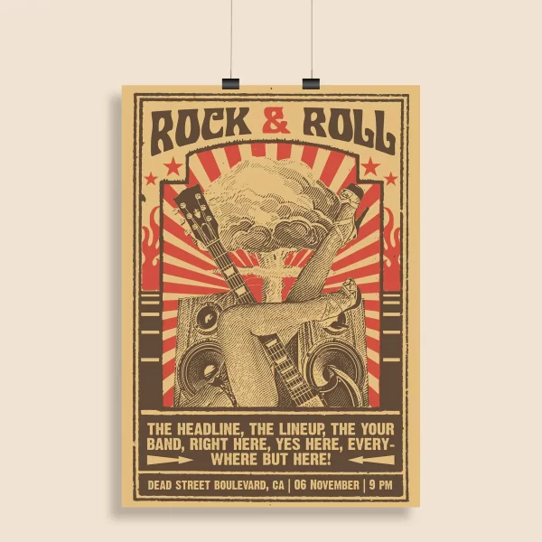 Vintage Wall Poster