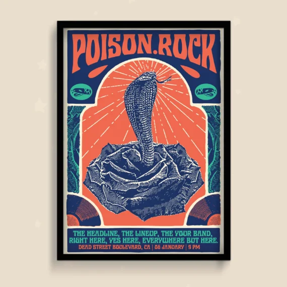 Vintage Wall Poster