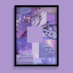 Lavender Aesthetic Moodboard Poster
