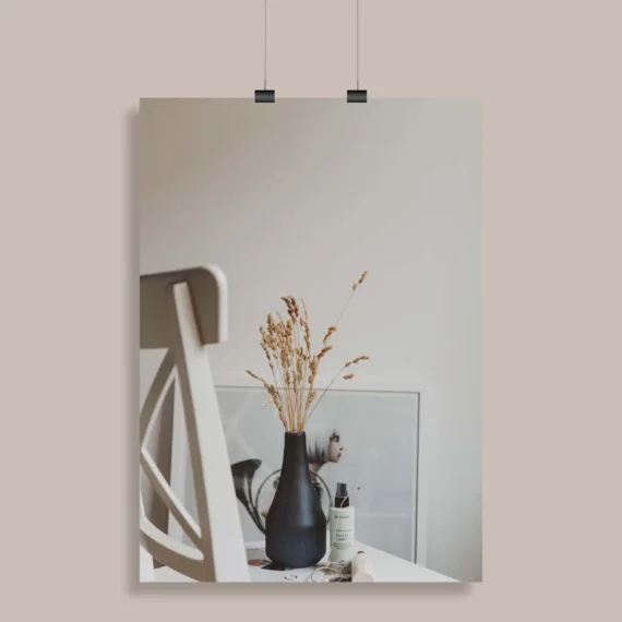 Beige Aesthetic Wall Poster