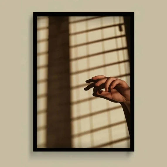 Brown Aesthetic Wall Poster