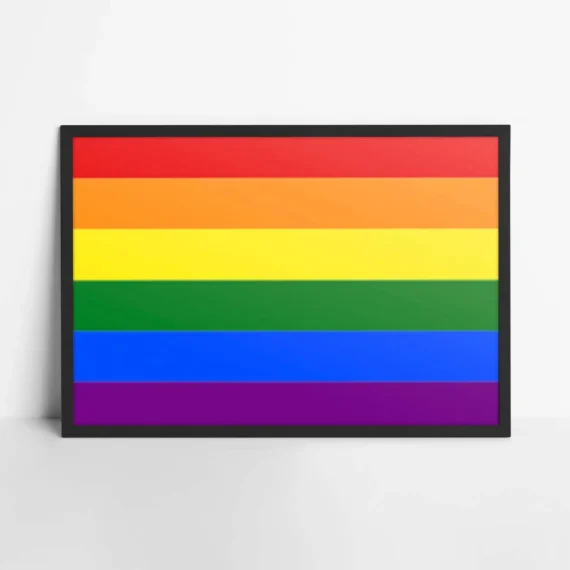 Pride LGBT Flag Poster