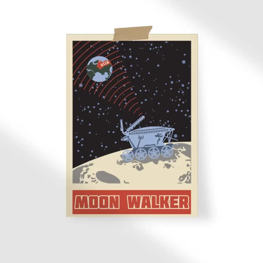 Moonwalker vintage poster