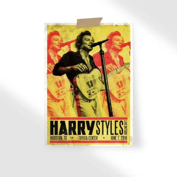Vintage Harry Styles Poster